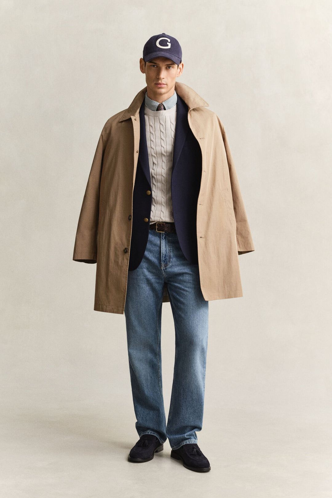 GANT Cotton Cable C-Neck/Pulover 8050601