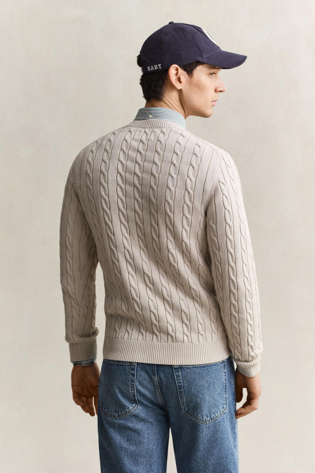 GANT Cotton Cable C-Neck/Pulover 8050601