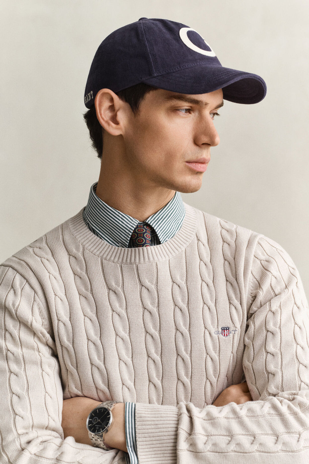 GANT Cotton Cable C-Neck/Pulover 8050601