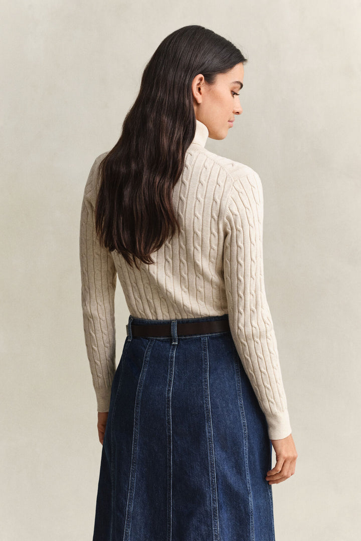 GANT Stretch Cotton Cable Turtleneck/Pulover 4800102