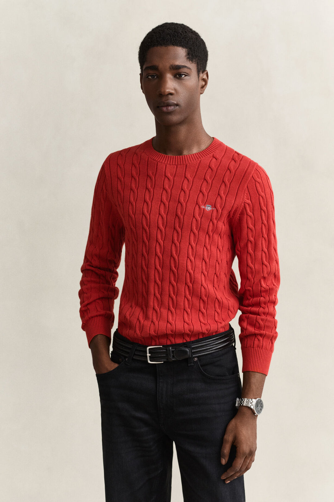 GANT Cotton Cable C-Neck/Pulover 8050601