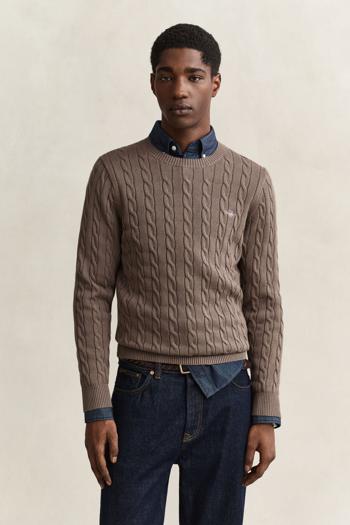 GANT Cotton Cable C-Neck/Pulover 8050601