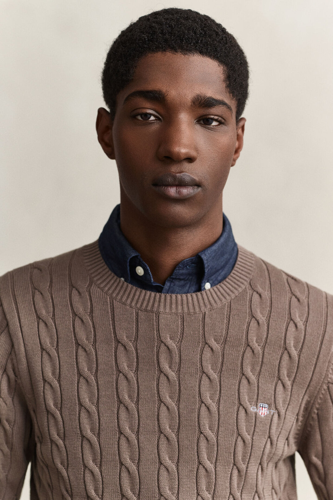 GANT Cotton Cable C-Neck/Pulover 8050601