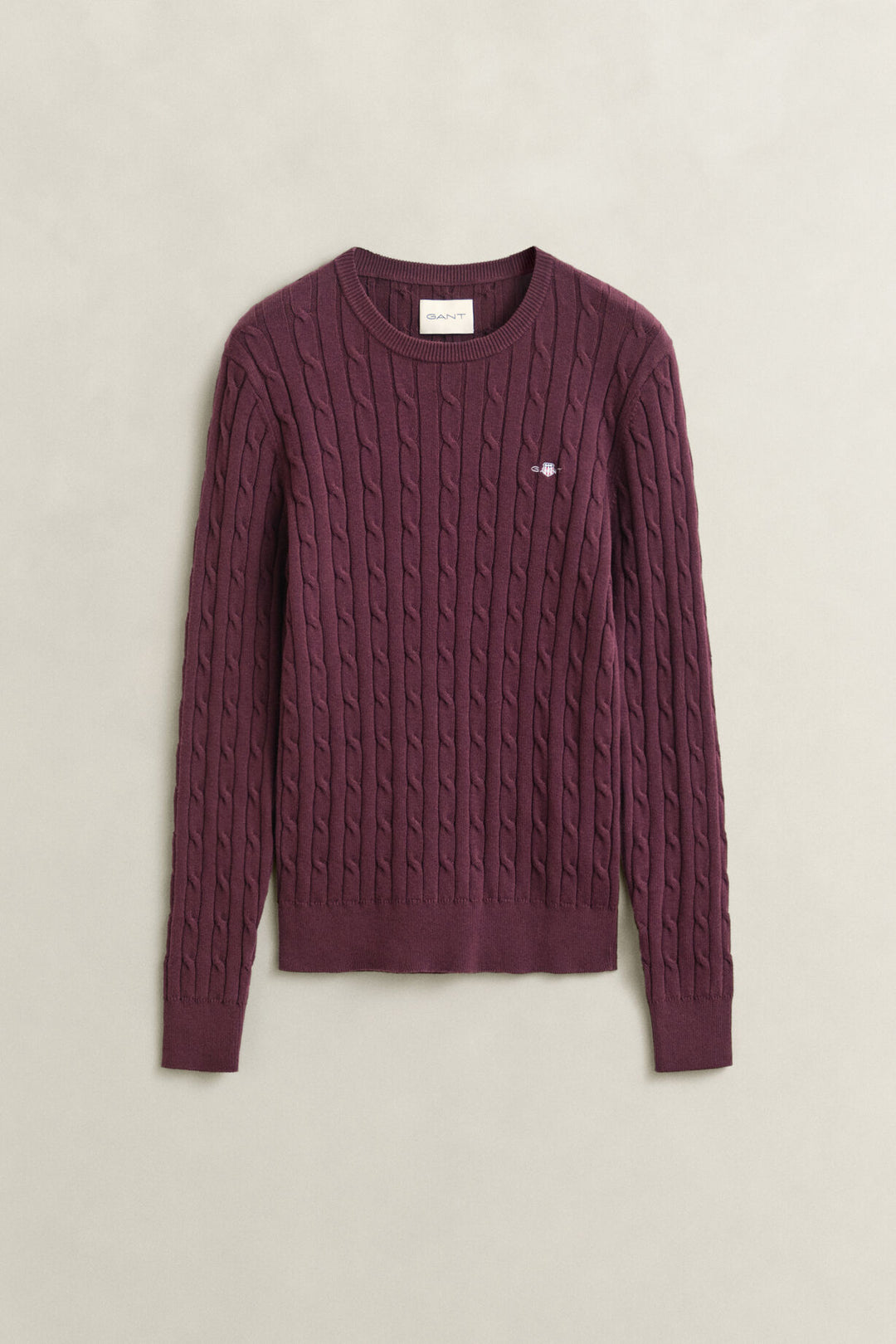 GANT Stretch Cotton Cable C-Neck/Pulover 4800100