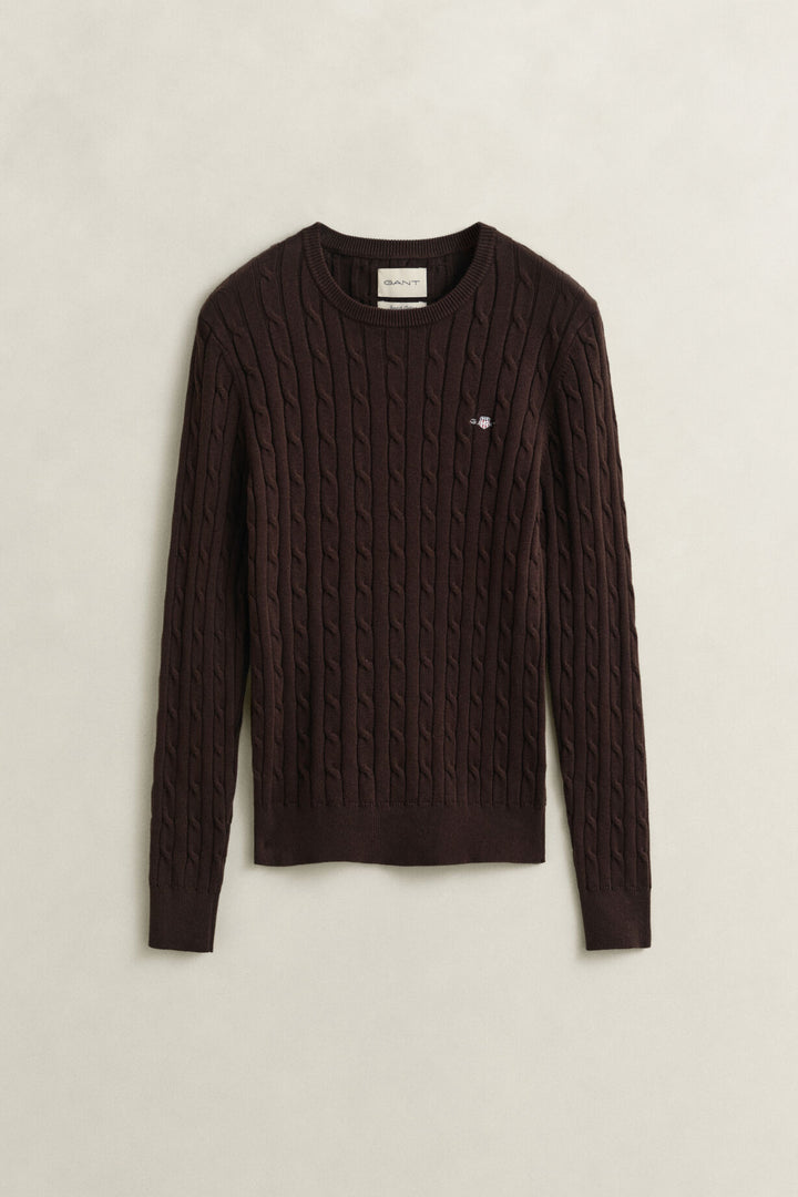 GANT Stretch Cotton Cable C-Neck/Pulover 4800100