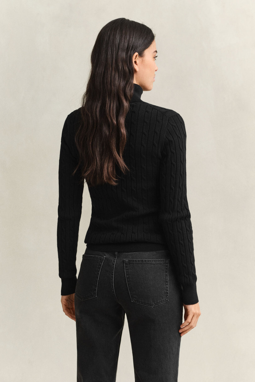 GANT Stretch Cotton Cable Turtleneck/Pulover 4800102