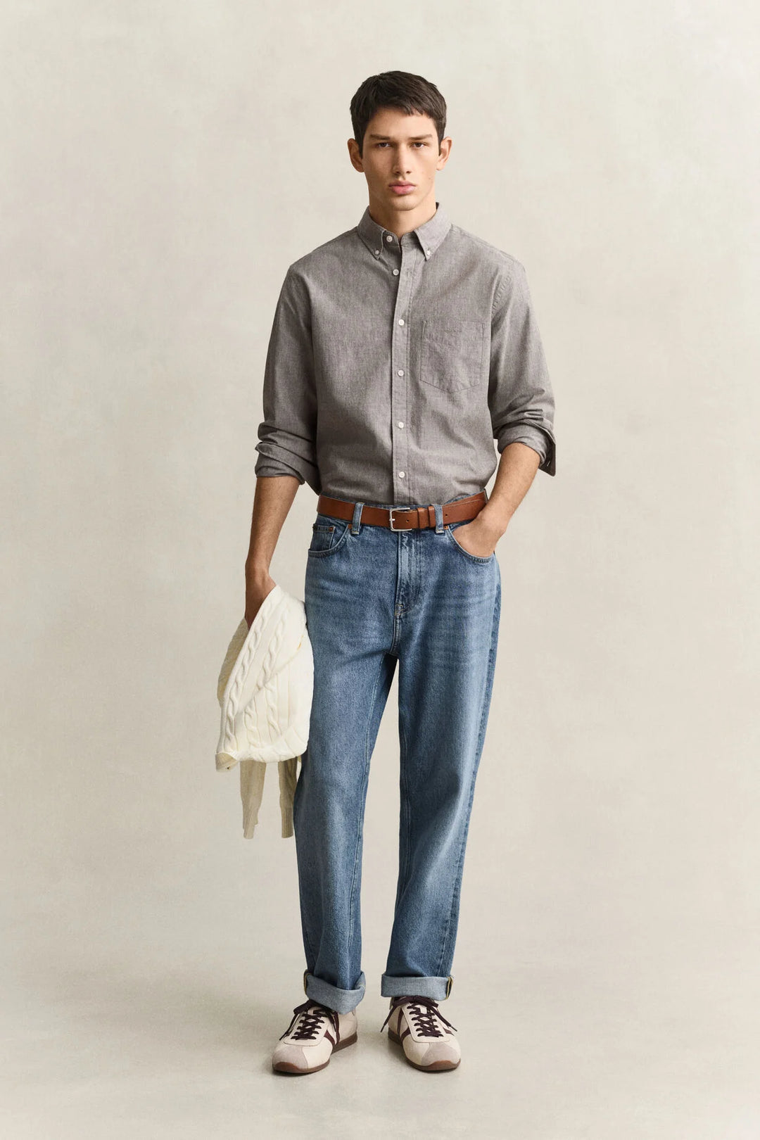 GANT Melange Archive Poplin Shirt/Košulja 3262033