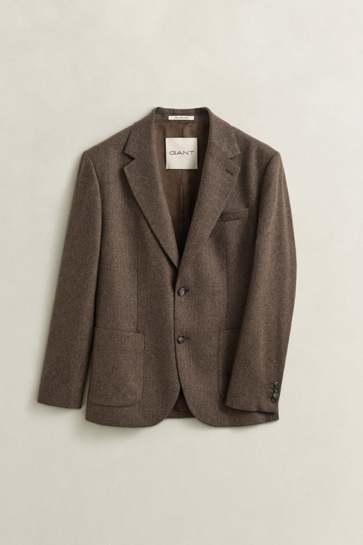 GANT Wool Herringbone Suit Jacket/Sako 7706385