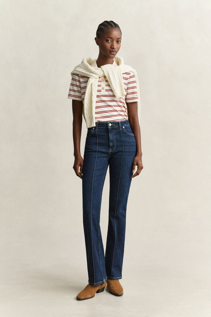 GANT Striped Pique Polo Top/Polo majica 4201368