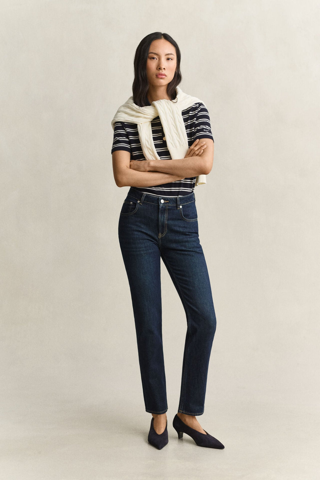 GANT Striped Pique Polo Top/Polo majica 4201368