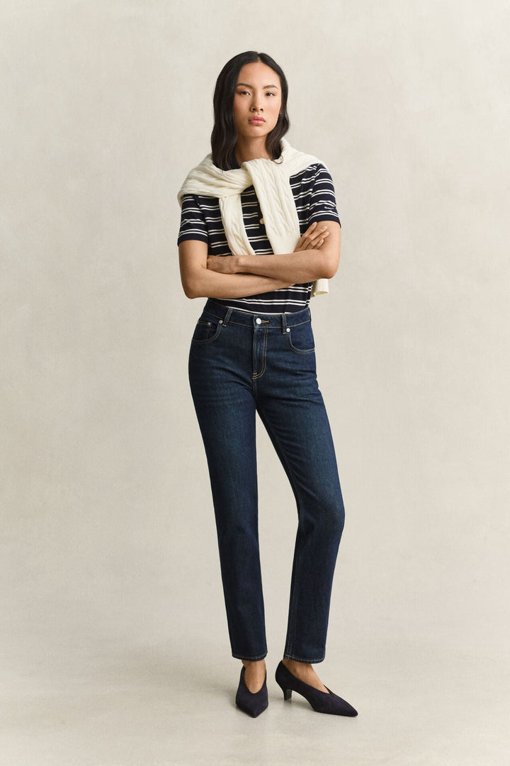 GANT Striped Pique Polo Top/Polo majica 4201368