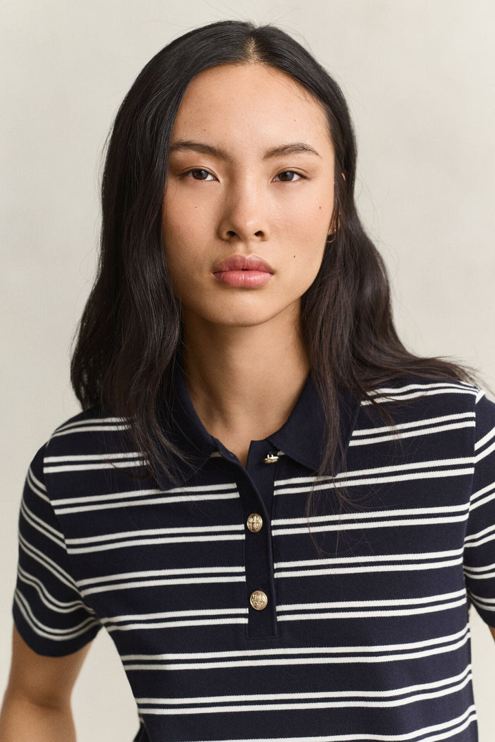 GANT Striped Pique Polo Top/Polo majica 4201368