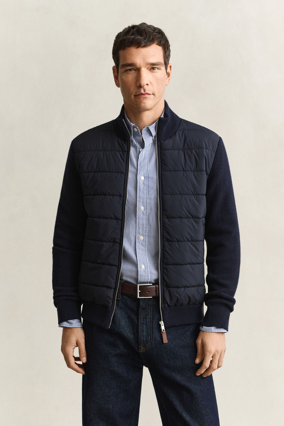 GANT Hybrid Zip Cardigan/Pulover 8030308