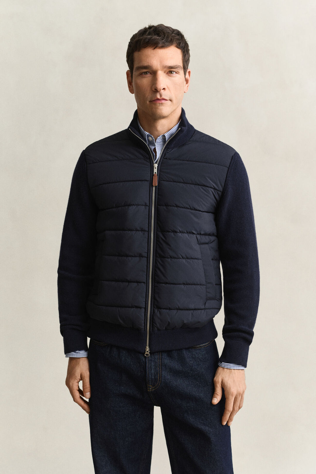 GANT Hybrid Zip Cardigan/Pulover 8030308