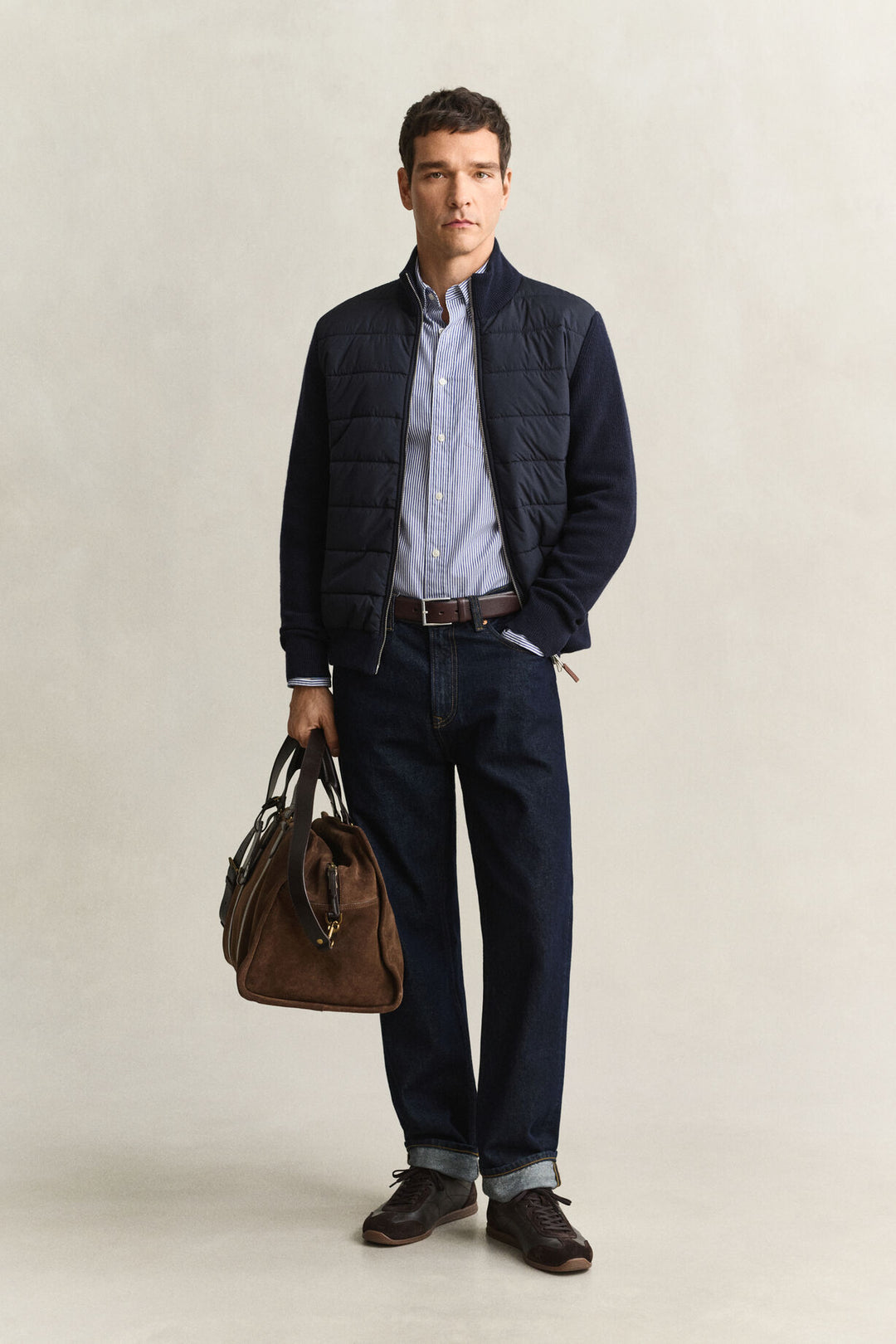 GANT Hybrid Zip Cardigan/Pulover 8030308