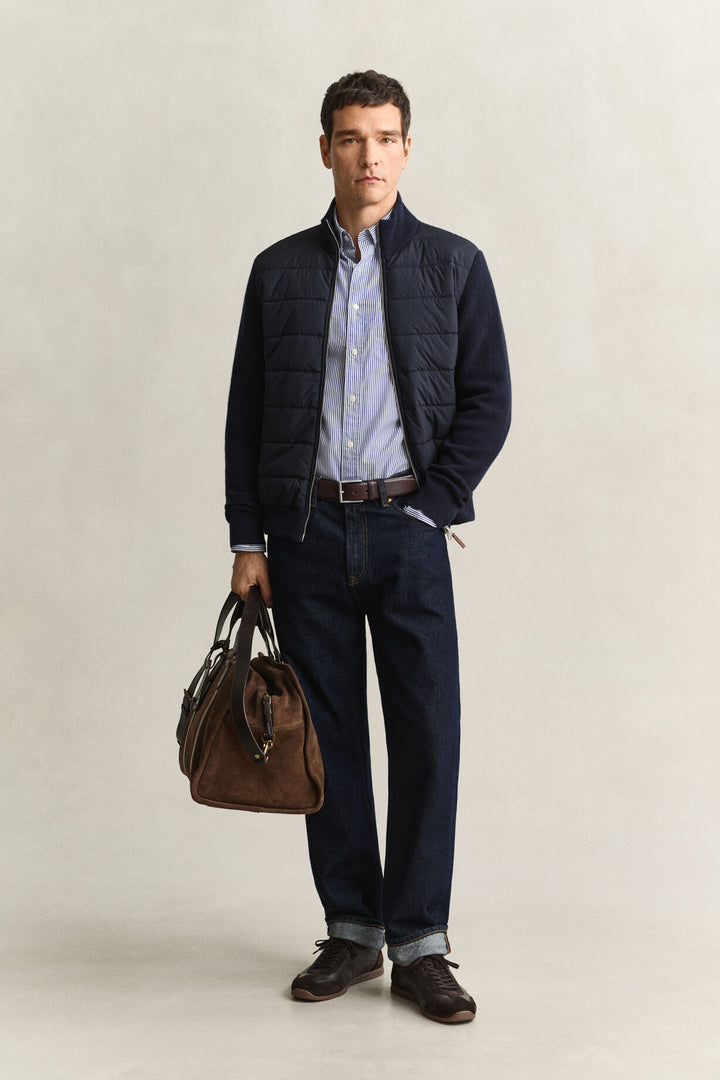 GANT Hybrid Zip Cardigan/Pulover 8030308