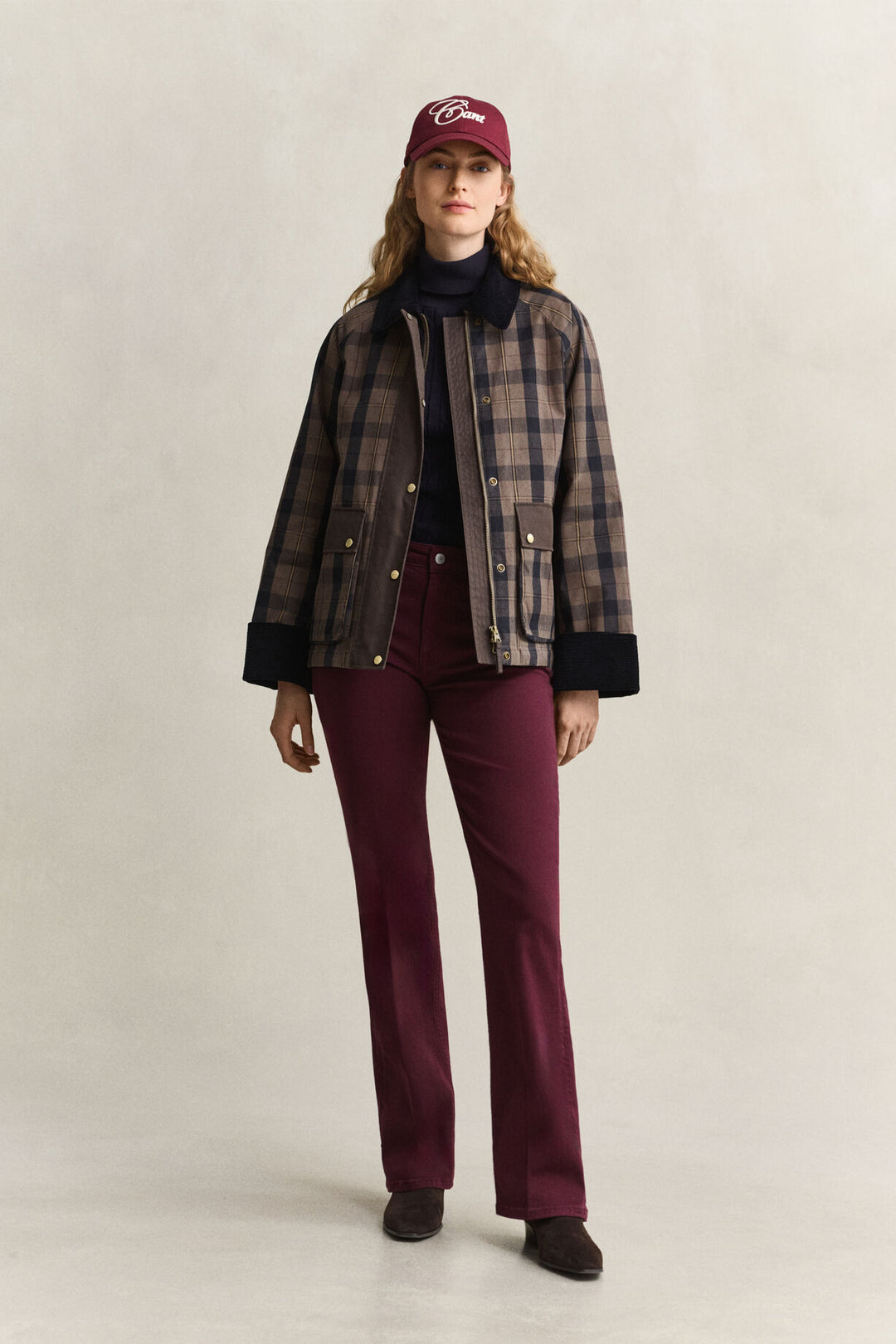 GANT Checked Waxed Jacket/Jakna 4700423