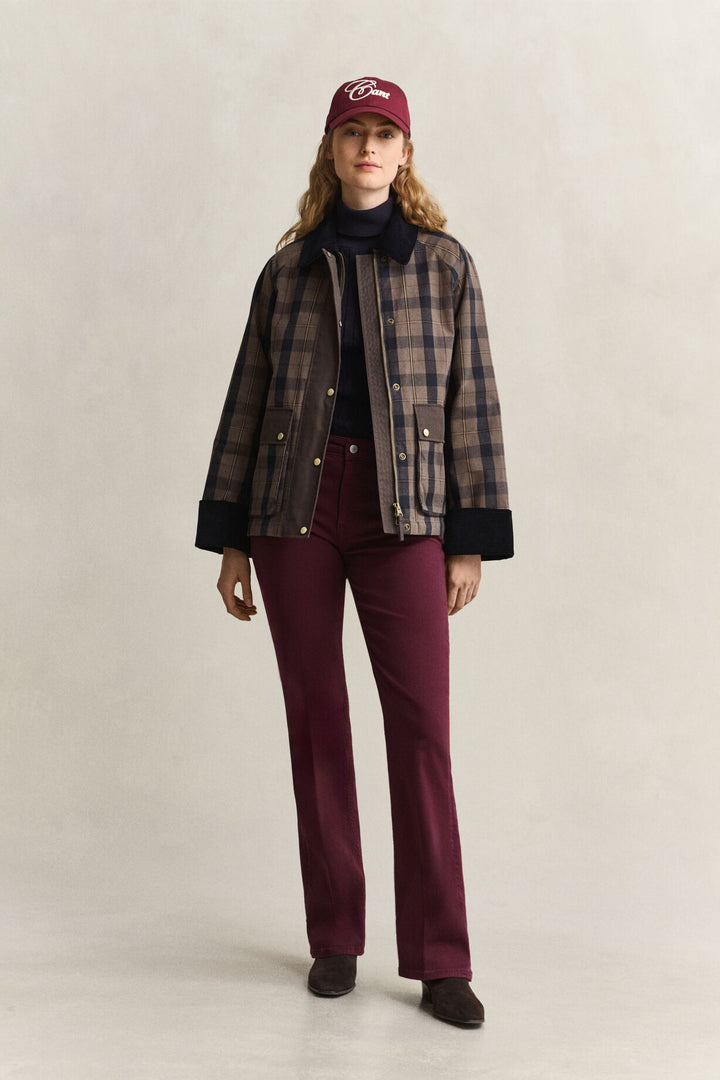 GANT Checked Waxed Jacket/Jakna 4700423