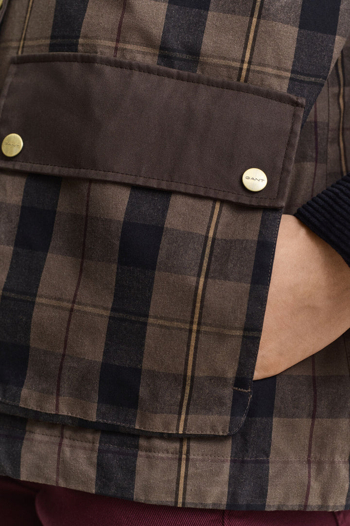 GANT Checked Waxed Jacket/Jakna 4700423