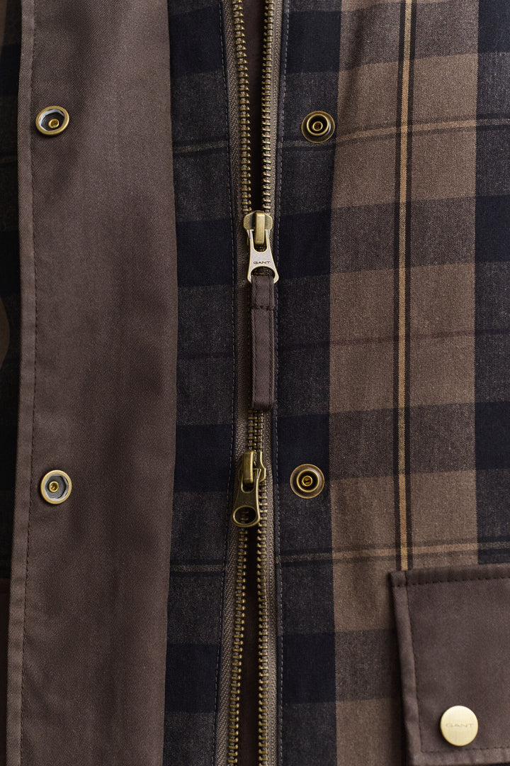 GANT Checked Waxed Jacket/Jakna 4700423