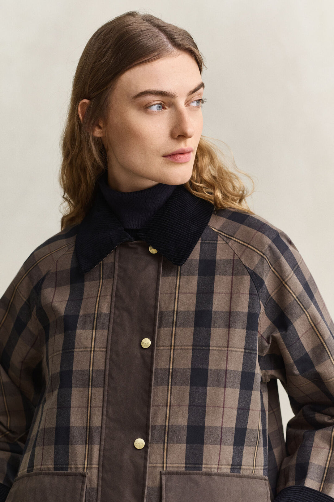 GANT Checked Waxed Jacket/Jakna 4700423