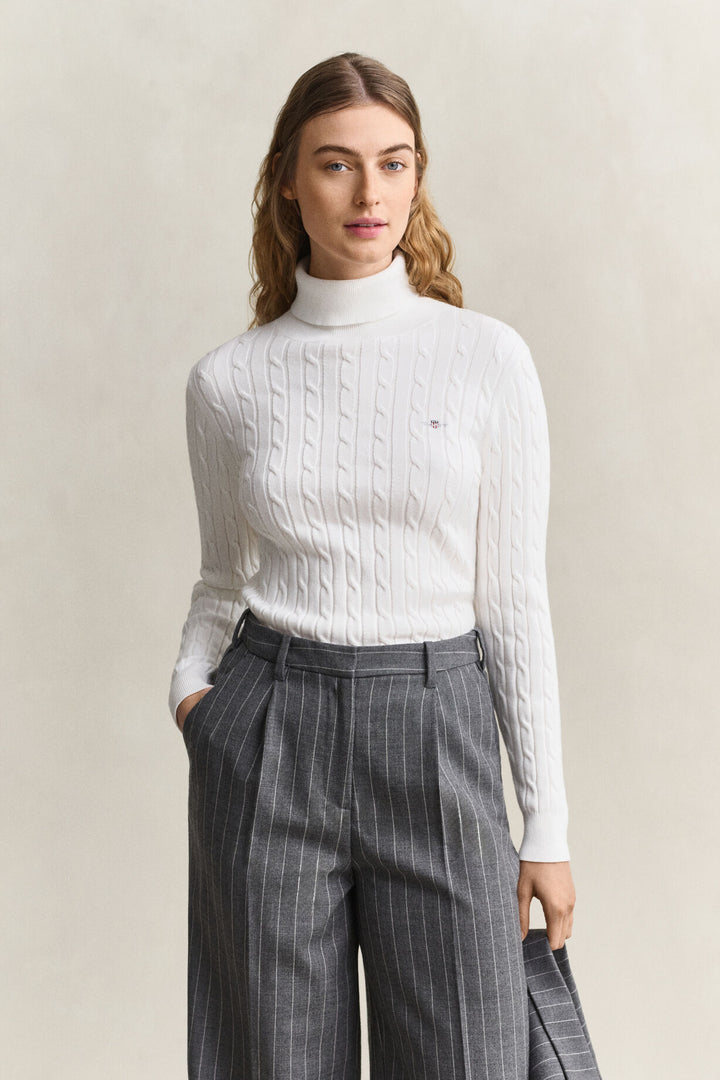 GANT Stretch Cotton Cable Turtleneck/Pulover 4800102