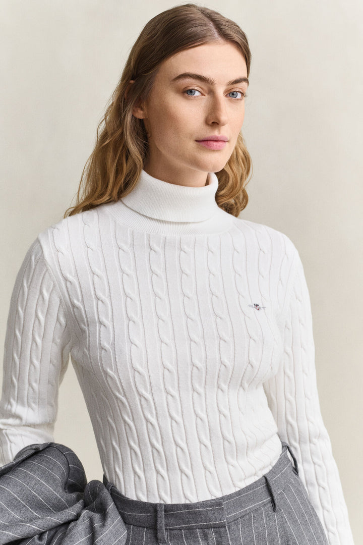 GANT Stretch Cotton Cable Turtleneck/Pulover 4800102