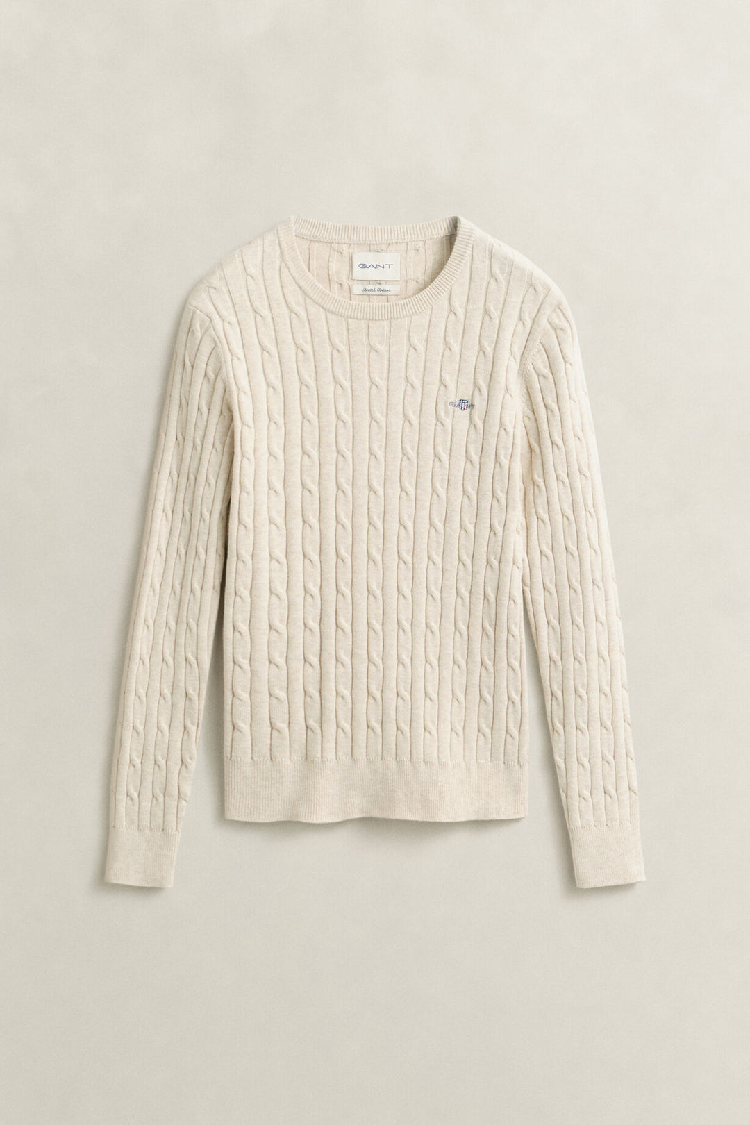 GANT Stretch Cotton Cable C-Neck/Pulover 4800100