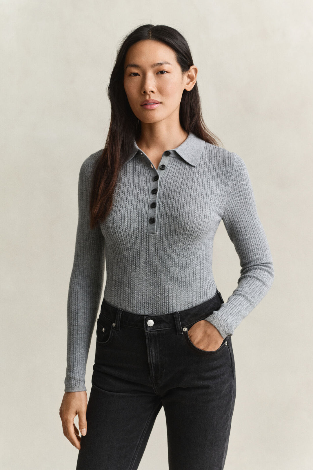 GANT Cable Knit Top/Pulover 4802445
