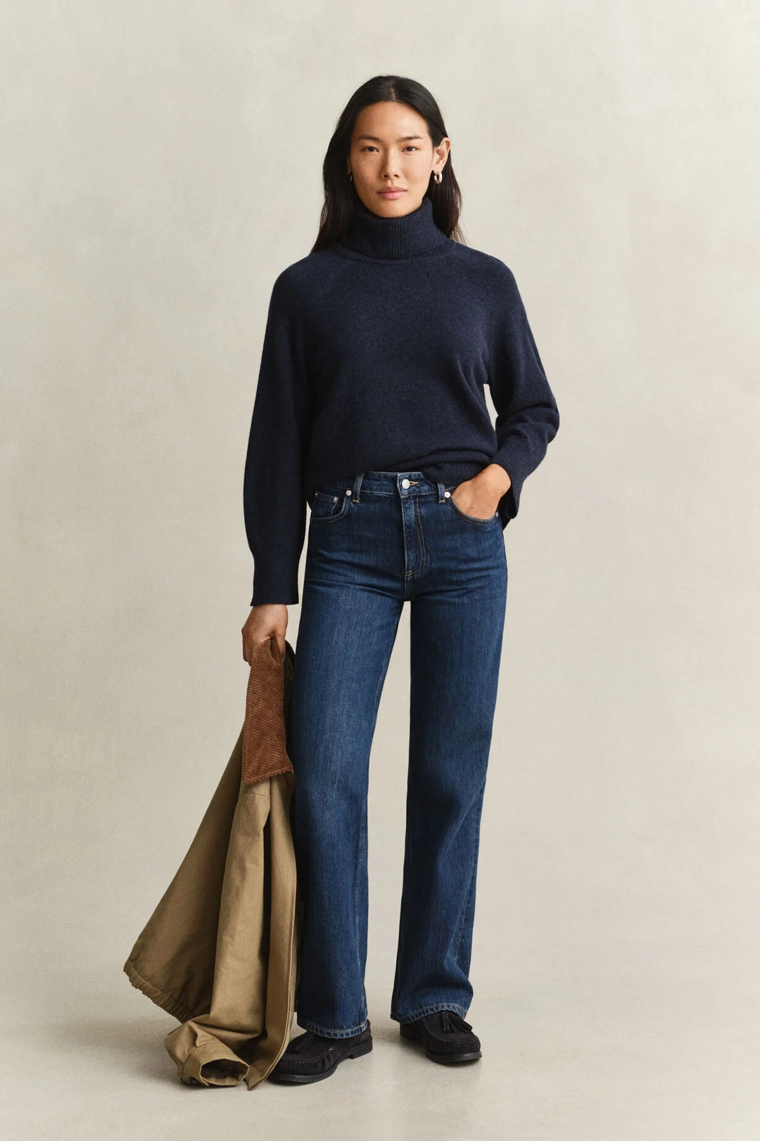 GANT Wool Cashmere Turtleneck Sweater/Pulover 4802417