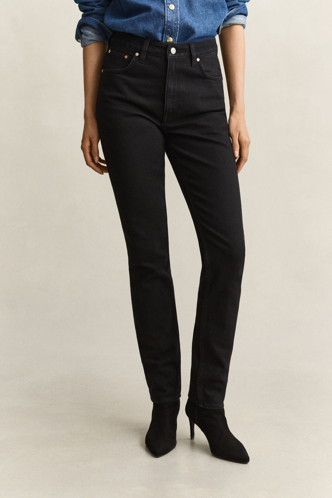 GANT Slim High-Waisted Jeans/Traperice 4100324