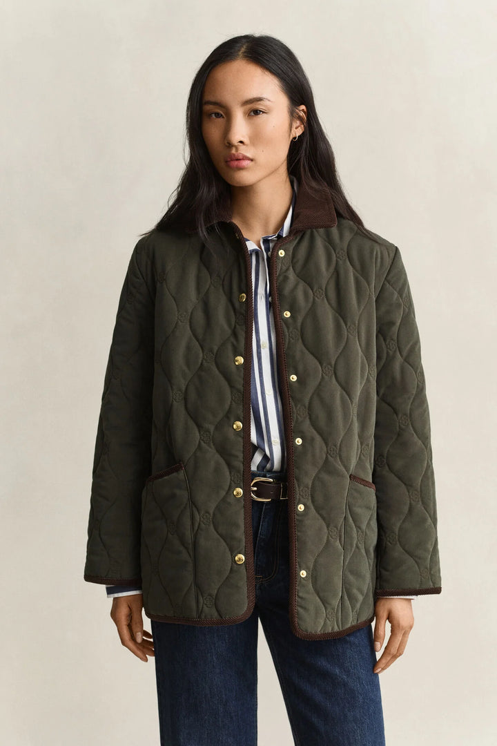 GANT Monogram Quilted Jacket/Jakna 4700434