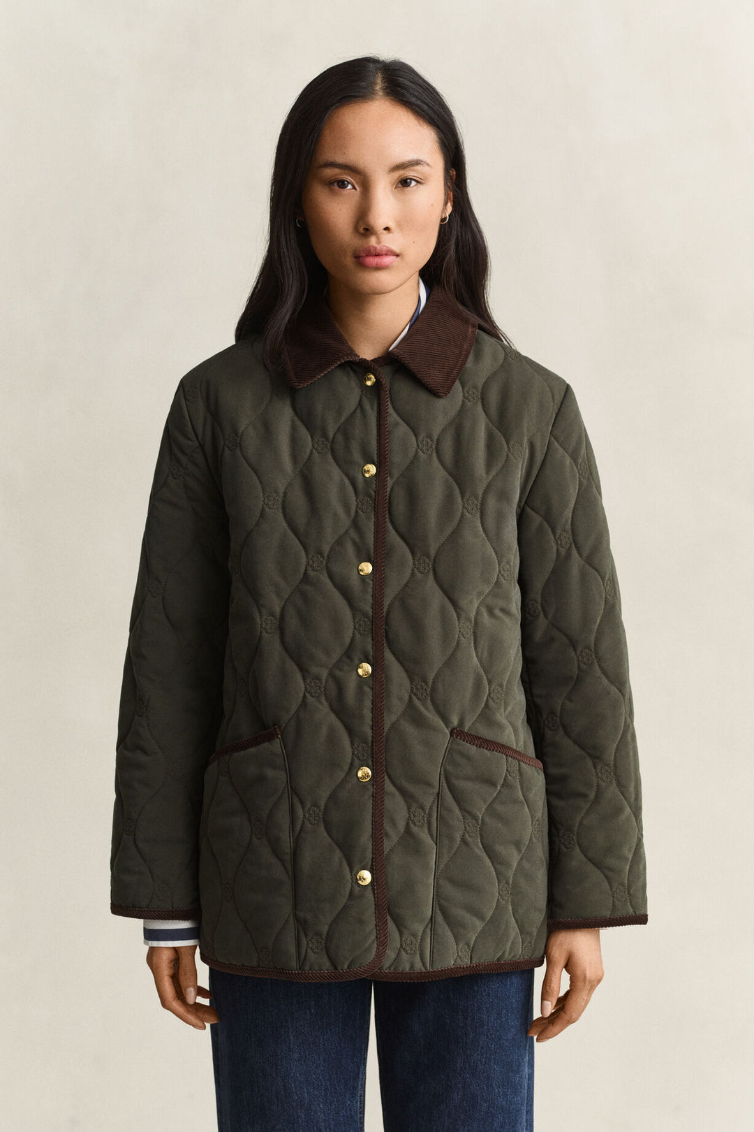 GANT Monogram Quilted Jacket/Jakna 4700434