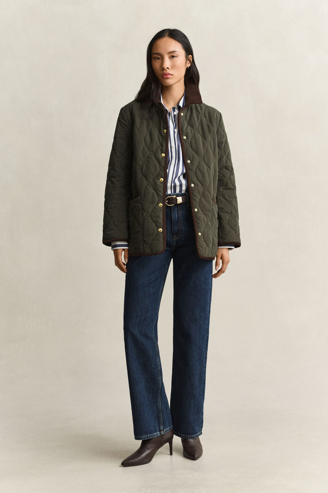 GANT Monogram Quilted Jacket/Jakna 4700434