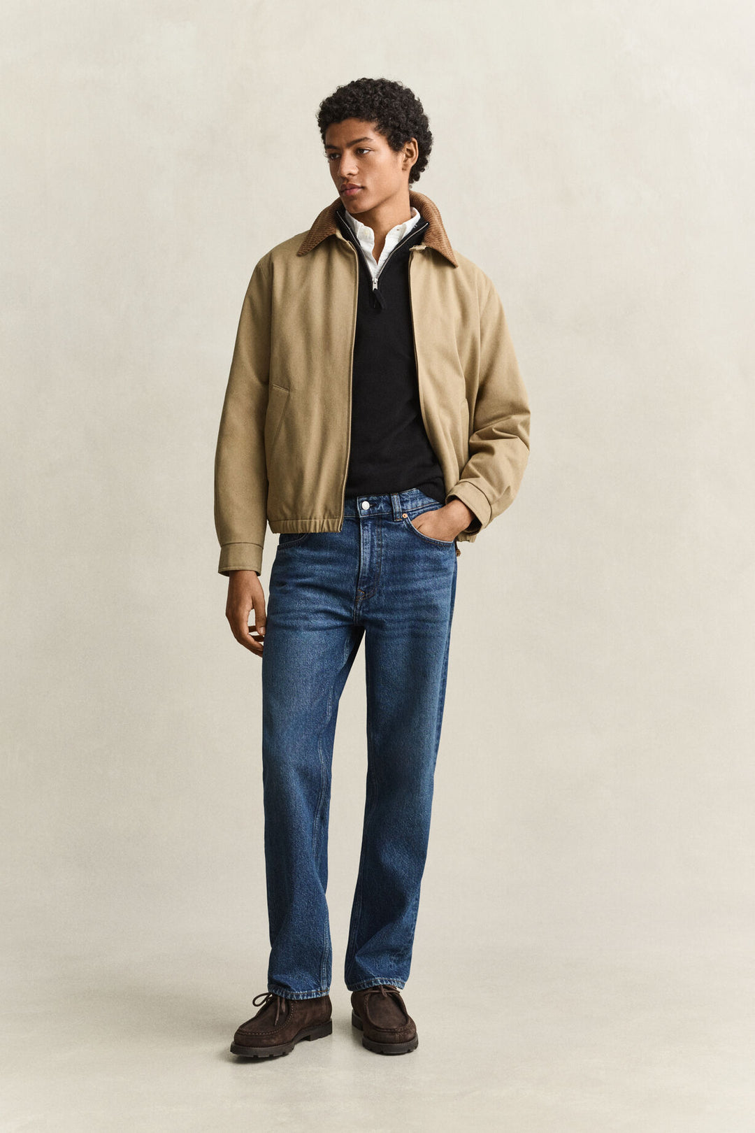 GANT Lambswool Half-Zip Sweater /Pulover 87313