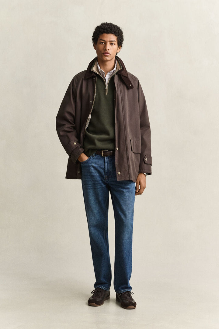 GANT Sacker Rib Half-Zip Sweatshirt /Pulover 2067160
