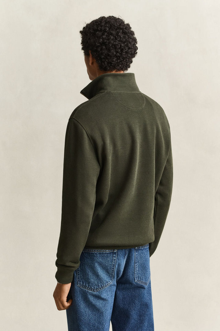 GANT Sacker Rib Half-Zip Sweatshirt /Pulover 2067160