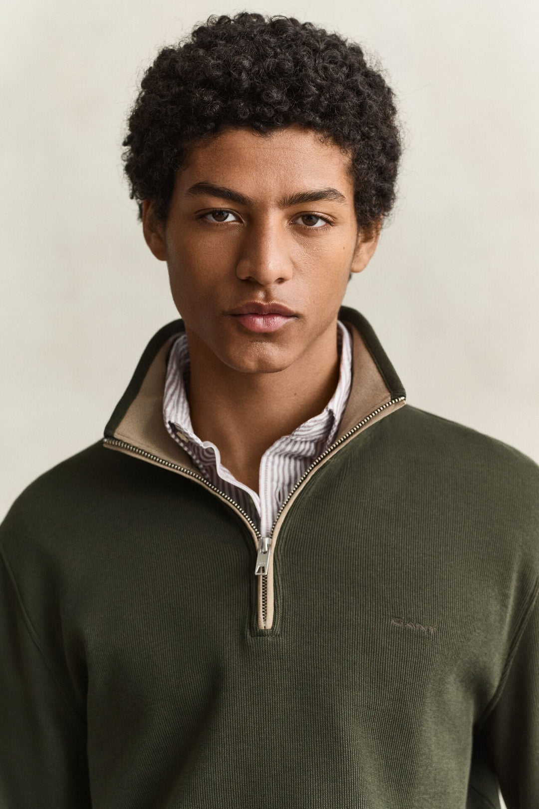 GANT Sacker Rib Half-Zip Sweatshirt /Pulover 2067160