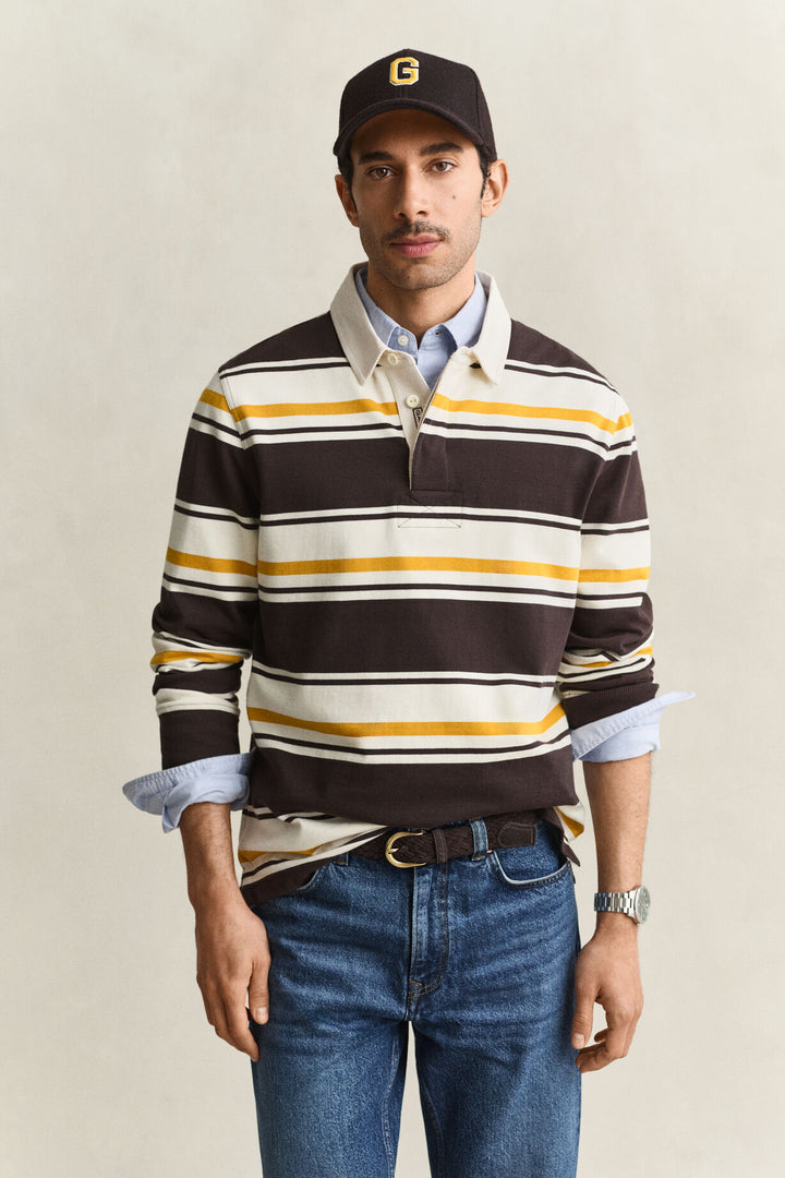 GANT Striped Heavy Rugger /Polo majica 2065122