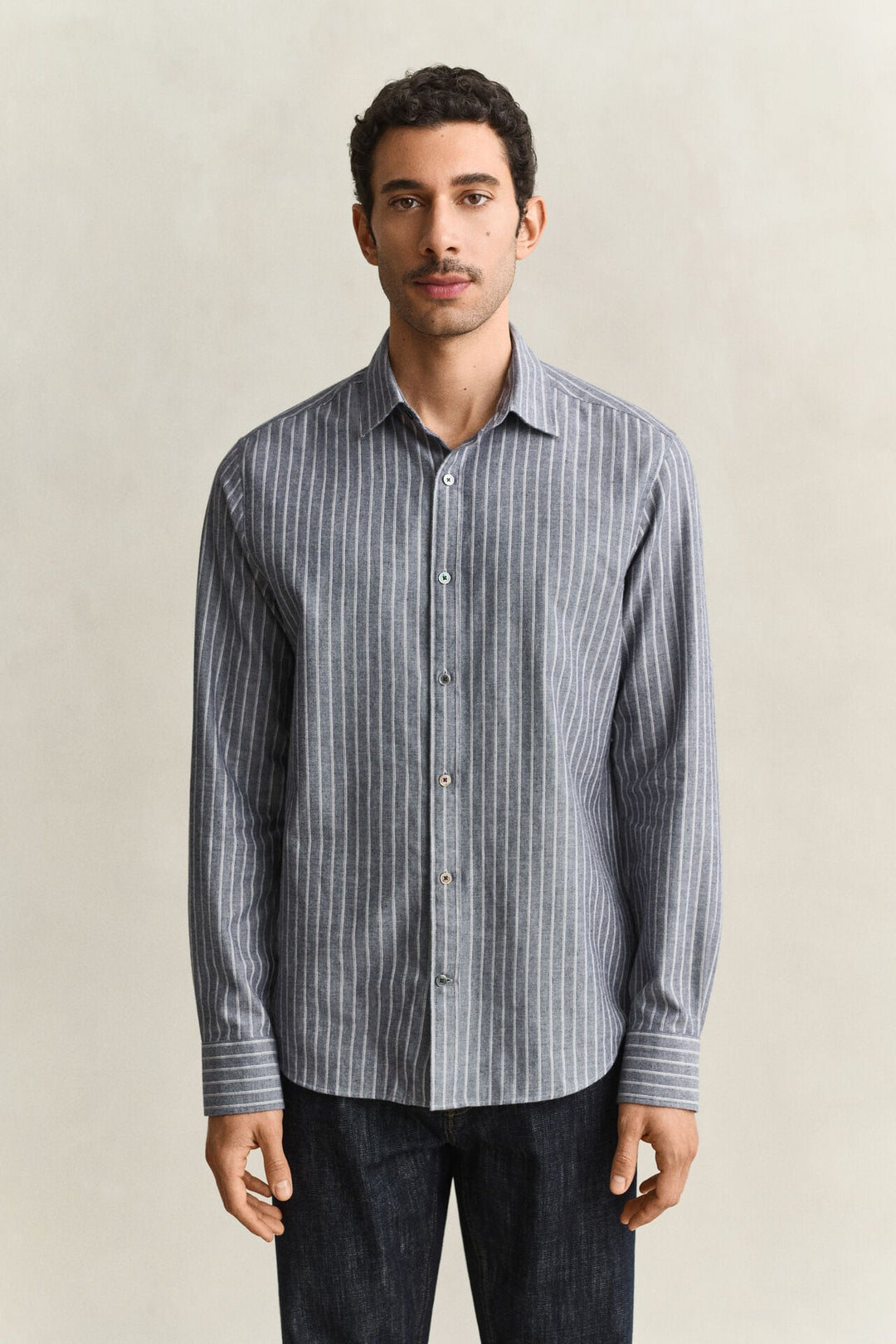 GANT Striped Flannel Mélange Shirt /Košulja 3263017