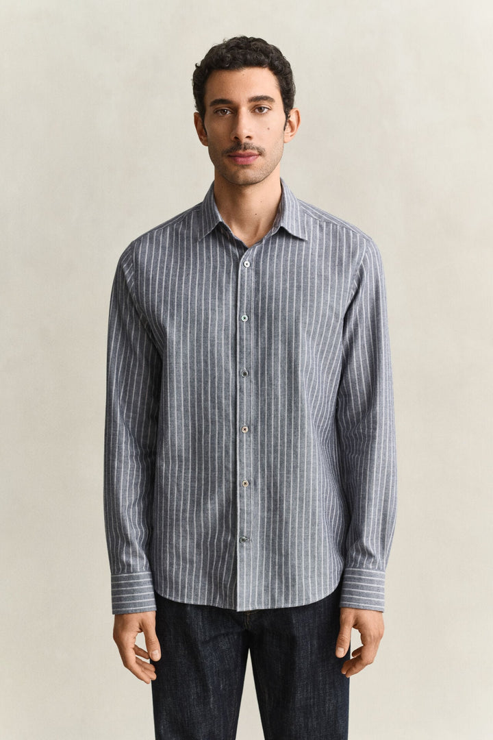 GANT Striped Flannel Mélange Shirt /Košulja 3263017