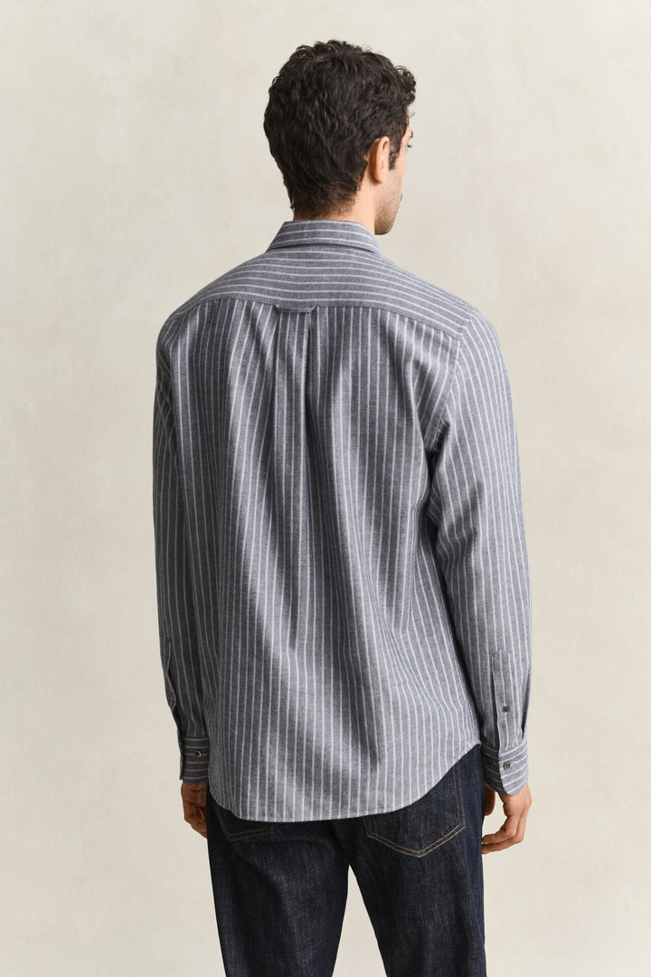 GANT Striped Flannel Mélange Shirt /Košulja 3263017