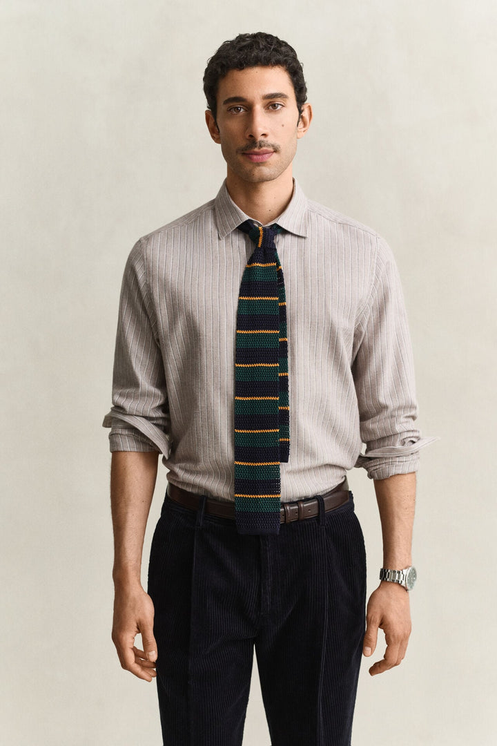 GANT Striped Flannel Mélange Shirt /Košulja 3263017