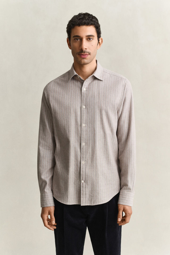 GANT Striped Flannel Mélange Shirt /Košulja 3263017