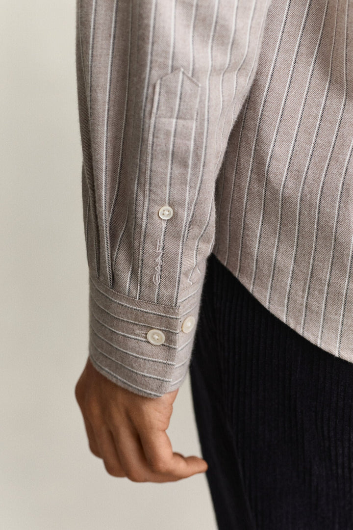 GANT Striped Flannel Mélange Shirt /Košulja 3263017