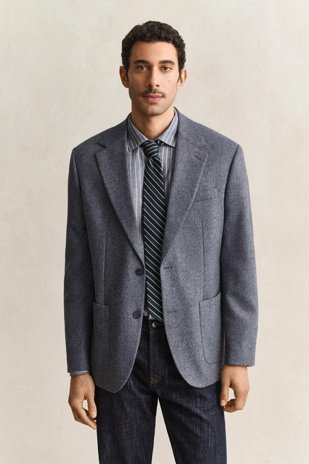 GANT Wool Herringbone Suit Jacket/Sako 7706385