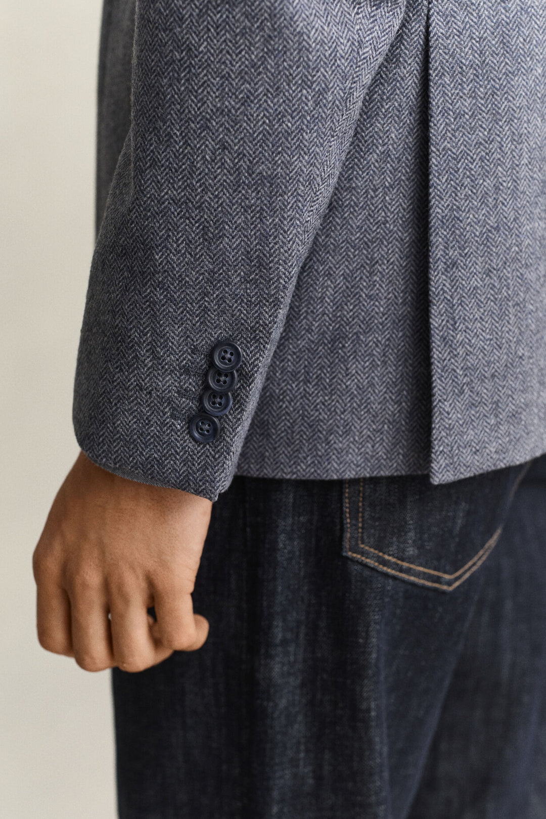 GANT Wool Herringbone Suit Jacket/Sako 7706385