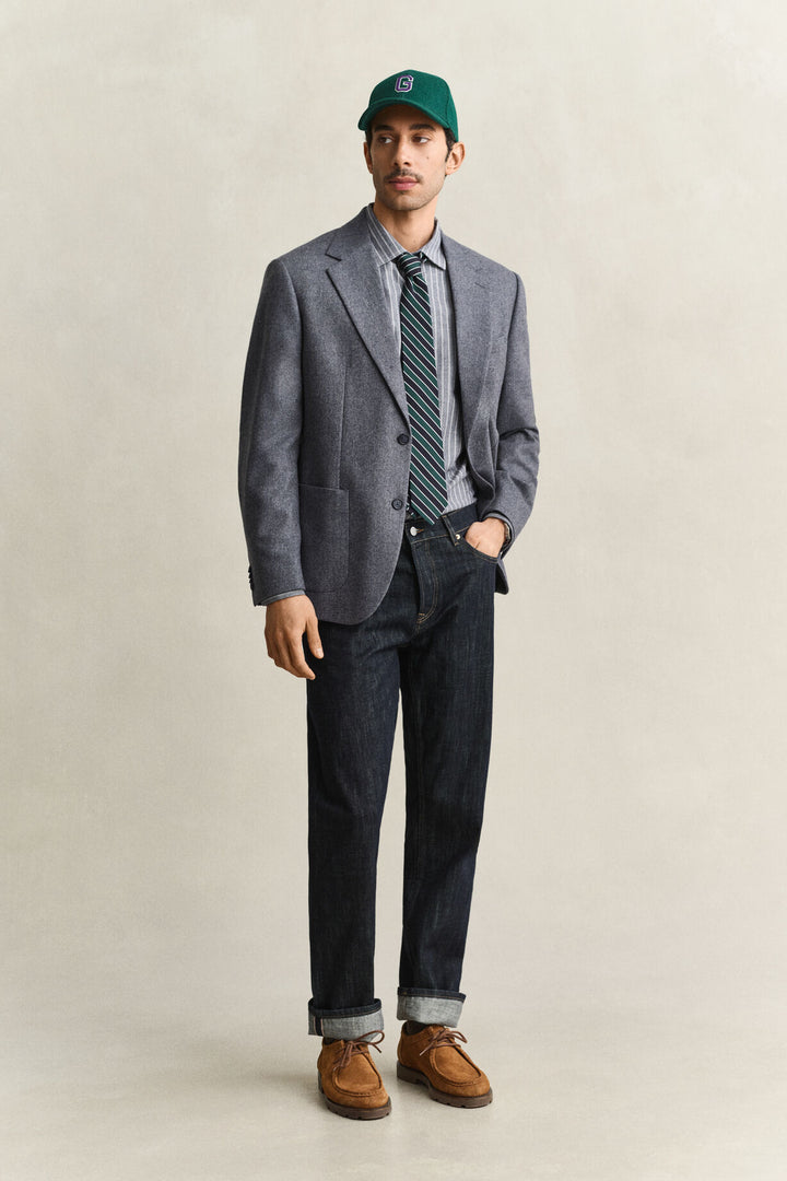 GANT Wool Herringbone Suit Jacket/Sako 7706385