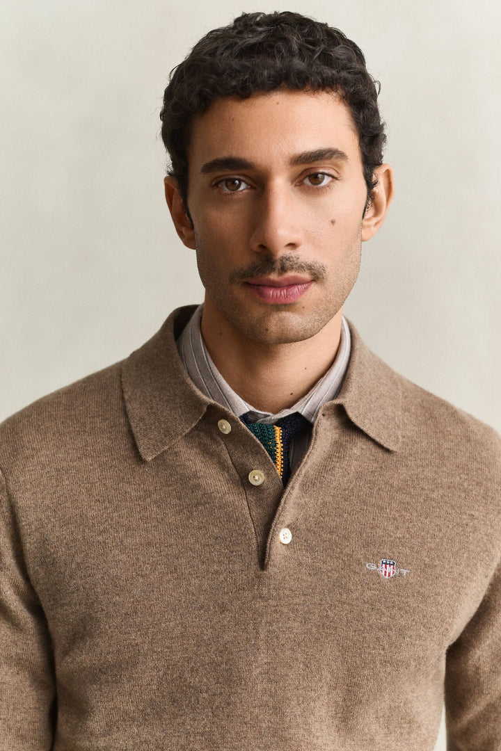 GANT Superfine Lambswool Polo Sweater/Polo majica 8060109