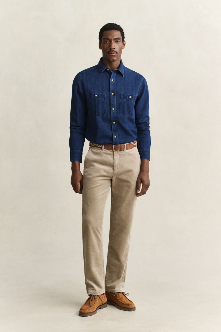 GANT Regular Corduroy Chinos /Hlače 1500111